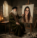 painted by davinci